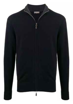 N.Peal The Hyde zip-up cardigan - Blue
