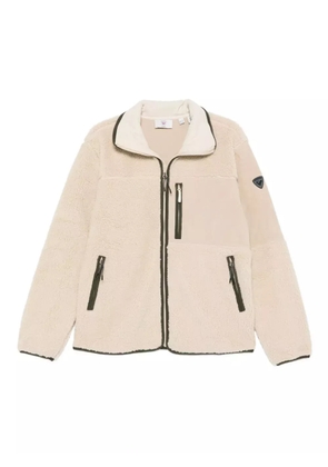 Rossignol AllTrack sherpa panelled zip jacket - Neutrals