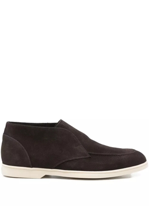 Doucal's suede boots - Brown