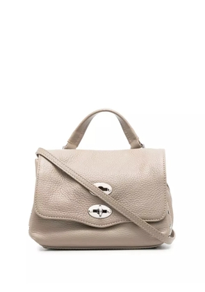 Zanellato flip-lock mini tote bag - Neutrals