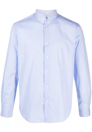 Sporty & Rich SRC striped cotton shirt - Blue