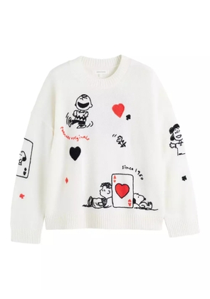 Chinti & Parker x Peanuts crew-neck sweater - Neutrals