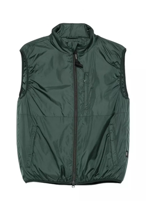 ASPESI Jil zip-fastening gilet - Green