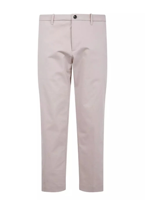 Nine In The Morning button-fly cotton trousers - Neutrals
