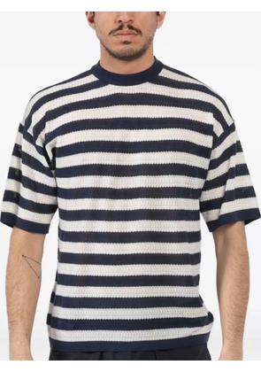 atomo factory striped T-shirt - White