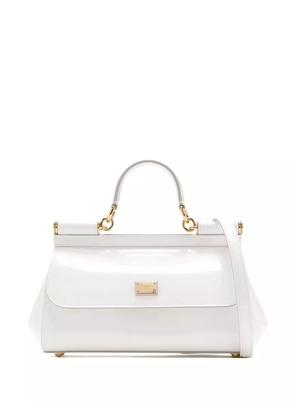 Dolce & Gabbana Elongated Sicily tote bag - White