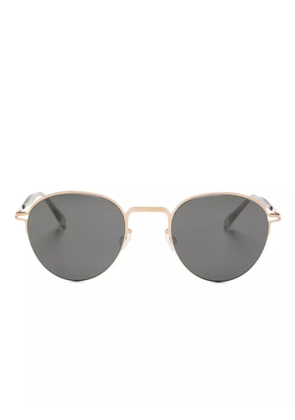 Mykita Tate half-rim sunglasses - Gold