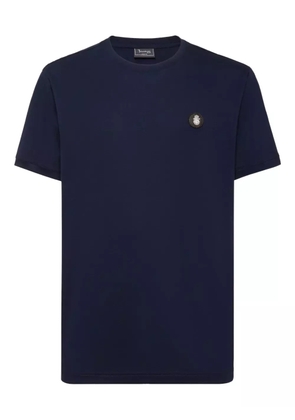 Billionaire logo-plaque T-shirt - Blue