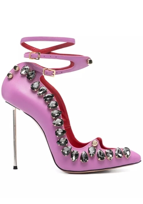 HARDOT 110mm Harlot Diamond pumps - Purple