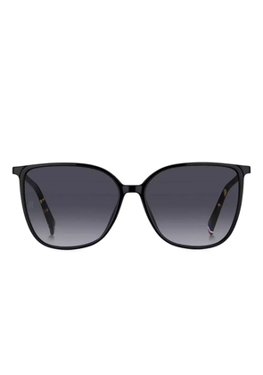 Tommy Hilfiger square-frame sunglasses - Black