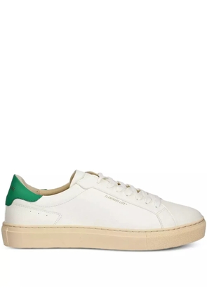 Flamingos leather-panelled sneakers - White