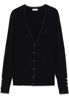 LIU JO button-up cardigan - Black
