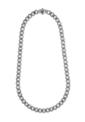 Emanuele Bicocchi flourish chain necklace - Silver
