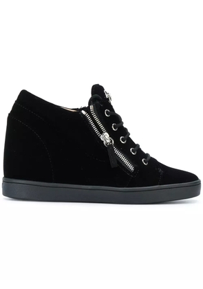 Giuseppe Zanotti Sonya wedge sneakers - Black