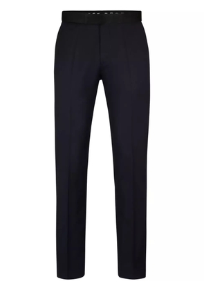 BOSS tailored virgin wool trousers - Blue
