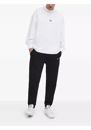 HUGO logo-patch sweatshirt - White