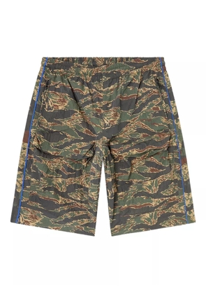 Diesel P-Ramos camouflage-print shorts - Green