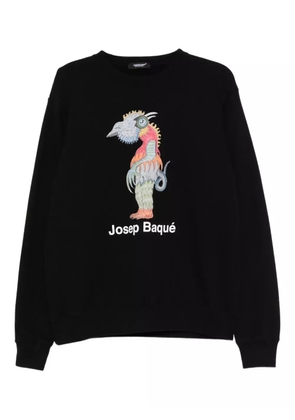 Undercover graphic-print cotton sweatshirt - Black