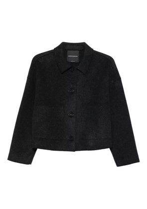 Rosso 35 patch-pocket button jacket - Black