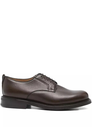 Church's leather lace-up derby shoes - Brown