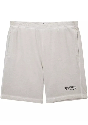 izzue cotton track shorts - Grey