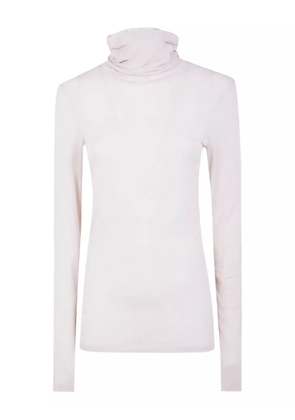 anne claire turtleneck long-sleeve sweater - Pink