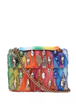 Kurt Geiger London Kensington sequin-embellishment cross body bag - Orange