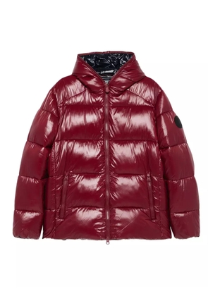 Save The Duck Edgard hooded puffer jacket - Red