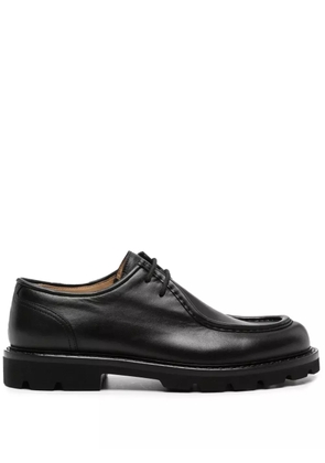 Scarosso Damiano leather derby shoes - Black