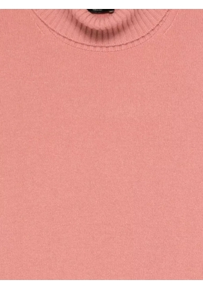Roberto Collina turtleneck ribbed-knit sweater - Pink