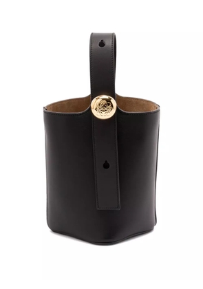 LOEWE mini Pebble bucket bag - Black