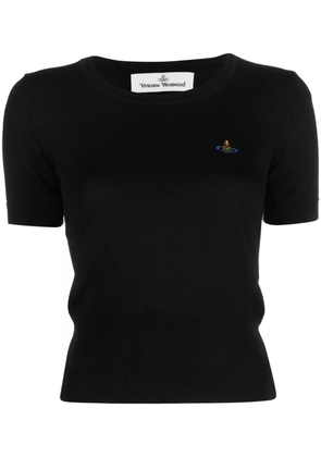 Vivienne Westwood Bea knitted T-shirt - Black