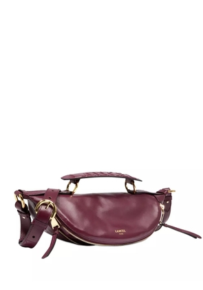 Lancel Origami curved leather crossbody bag - Red