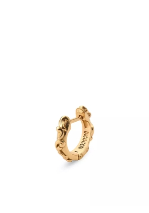 Emanuele Bicocchi Arabesque silver hoop earring - Gold