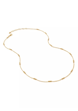 Monica Vinader triple beaded 18-20' chain necklace - Gold