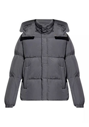 Diesel W-Rolfys hooded puffer jacket - Grey