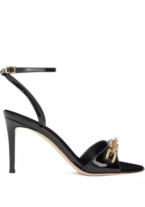 Giuseppe Zanotti Evry crystal-embellished sandals - Black