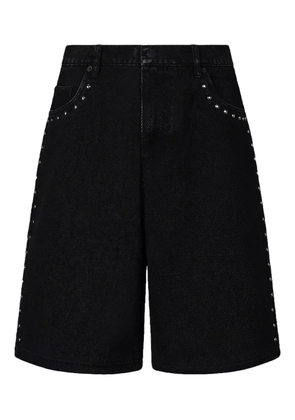 Pleasures x Daft Punk Lucky denim shorts - Black