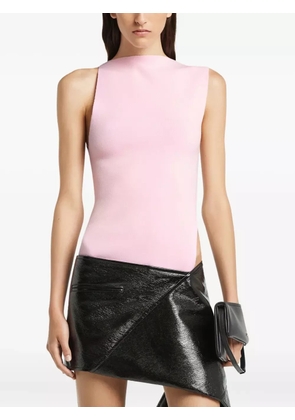 Courrèges side-slit top - Pink