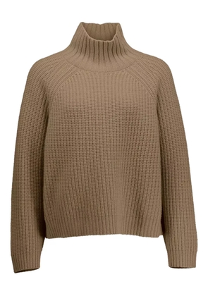 Allude high-neck sweater - Brown