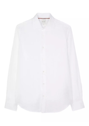 Paul Smith long-sleeve linen shirt - White