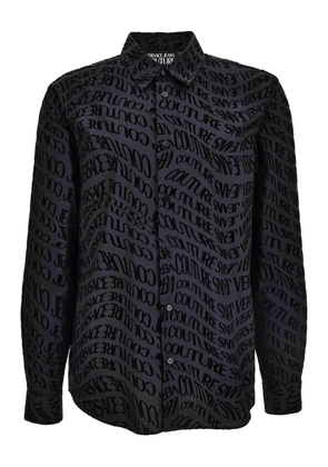 Versace Jeans Couture logo-print shirt - Black