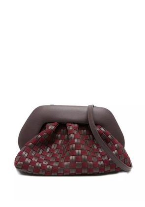 Themoirè Tia woven satchel - Brown
