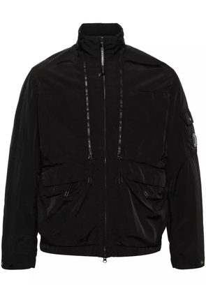 C.P. Company Chrome-R lens-detail hooded jacket - Black