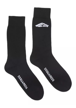 DSQUARED2 Icon-logo socks - Black