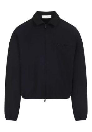 FEAR OF GOD ESSENTIALS Bonded zip-up pocket jacket - Black