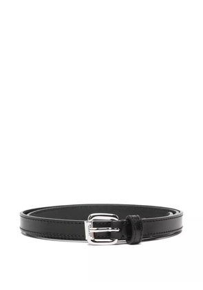 ISABEL MARANT Chelsea buckled leather belt - Black