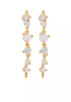 Maria Black medium Artic earrings - Gold
