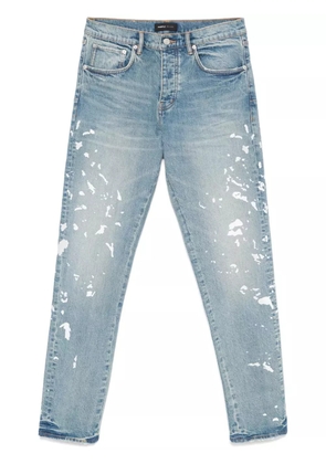 Purple Brand embroidery-detail jeans - Blue