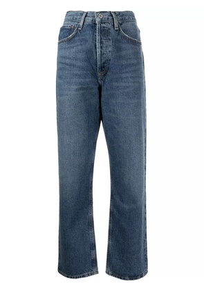 AGOLDE 90's wide-leg organic cotton jeans - Blue